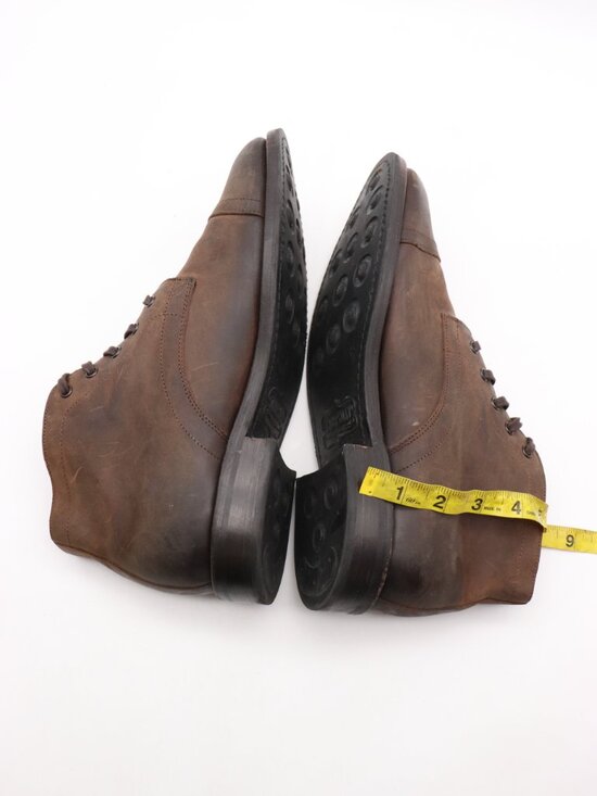 Thursday Captain Boots Men\'s Size 10 Brown Leather Lace Up Dress Shoes main image 5